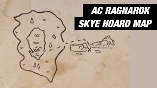 AC Valhalla  Dawn of Ragnarök DLC  Artifact Skye Treasure Hoard Map Walkthrough [upl. by Nnelg]