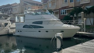 Docking a Motor Yacht in a Tight Spot [upl. by Faucher]