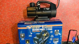 Uniweld 15 CFM vacuum pump2 stage [upl. by Areic30]