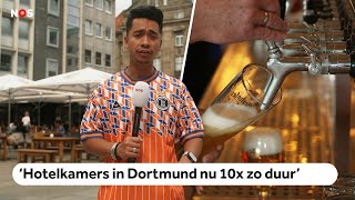 Dortmund bereidt zich voor op 75000 Oranjefans [upl. by Anihsit214]