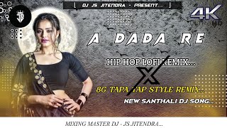 😜 8G TAPA TAP STYLE REMIX 🤣 A Dada Re 🔹 New Santhali Dj Song 🔹 Dj JS JITENDRA [upl. by Enialedam]