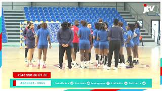 SPORTS DEBRIEF CAN HANDBALL 20241ère Séance dentraînement des Léopards Dames à Kinshasa [upl. by Nagam]