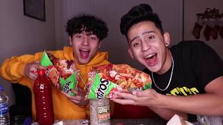 TOSTILOCOS MUKBANG WITH GIOVANNY [upl. by Aleek356]