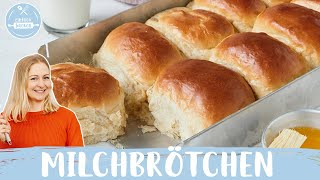 Milchbrötchen ☕🌞  Weiche und fluffige Hefebrötchen  in 20 Minuten vorbereitet  Einfach backen [upl. by Kellyn204]