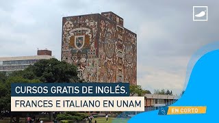 Oh yes Habrán cursos gratis en UNAM Inglés francés e italiano [upl. by Nyletak]