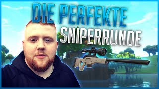 DIE PERFEKTE SNIPERRUNDE  Fortnite Battle Royale [upl. by Enyrb]