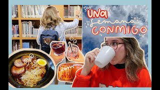 ¡mi primera semana de universidad 📚 ft enfermería aprendiendo RCP ramen mucho sueño vlog [upl. by Aiykan]