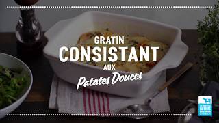 Gratin aux patates douces  Calendrier du lait 2018 [upl. by Valente643]