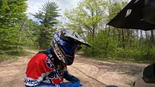 MOORESTOWN MI ORV TRAILSGRAAVYS GARAGE [upl. by Atsylak]