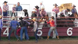 Broncs amp Bulls 75th Cottle County Rodeo in Paducah Texas [upl. by Senaj956]