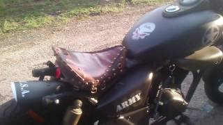 daelim vt 125 bobber 2017 [upl. by Selemas]