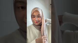 Tutorial pashmina voal yang simple gampang banget dipakenyaa 🤗🫶🏻tutorialhijab pashminavoal [upl. by Wooster612]