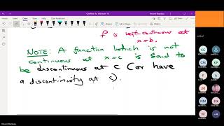 FCE261 Limits and Continuity class 14112024 part 1 [upl. by Solracesoj]