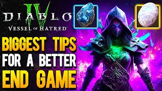 Diablo 4  Dont Ruin Your End Game Step By Step Tips To Power Boost After Level 60 [upl. by Corwun857]