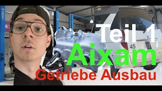 Aixam Getriebe Ausbauen TEIL 1 [upl. by Nilo]