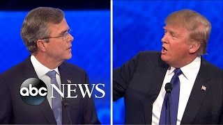 Trump Elicits Boos After Spat With Bush Republican Debate Highlights [upl. by Ojoj546]