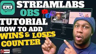 Streamlabs OBS Tutorial on Mac  NEW 2021  How to Add Win Counter  CRAYTON TV [upl. by Nellda]