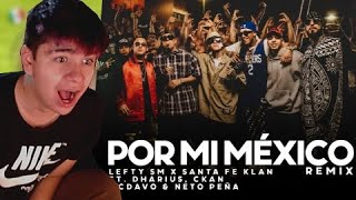 🇨🇱 REACCIÓN a Por Mi Mexico Remix 🇲🇽  Lefty SM Santa Fe Klan Dharius CKan MC Davo amp Neto Peña [upl. by Tymes920]