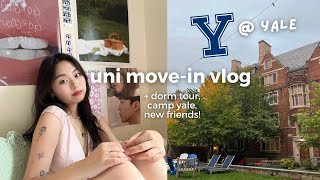 move into college w me  yale university  millie liao 耶鲁大一新生入学 [upl. by Eirrol741]