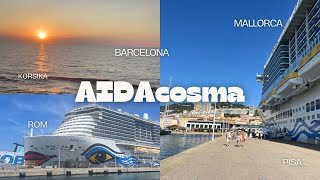 AIDAcosma ⛴️☀️ mediterrane Schätze VLOG 10 [upl. by Yenettirb]