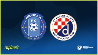 2024 NPLMVIC Round 15 Avondale FC v St Albans Saints SC [upl. by Stav]