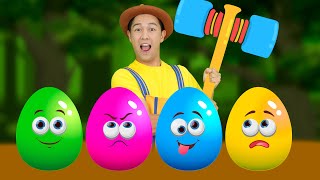 Surprise Eggs Kids Songs  TigiBoo  Nursery Rhymes [upl. by Lily753]