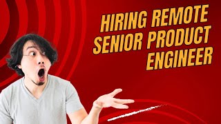 Remote Senior Product Engineer job at elvex  Open to people anywhere in the world [upl. by Nyltiak72]