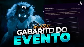 CONTÉM ERRO MINHAS RESPOSTAS DO EVENTO DOS KINDRED NÃO ESTÃO CERTAS  Wild Rift [upl. by Enortna280]