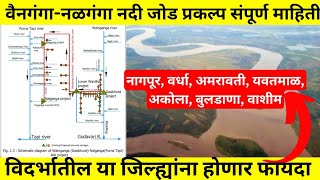 वैनगंगानळगंगा नदी जोड प्रकल्प  wainganga nalganga river linking project Update  संपुर्ण माहिती [upl. by Rebeh345]