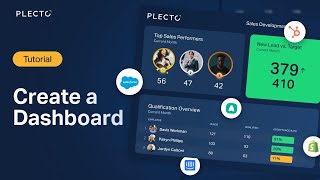 How to Create a Dashboard in Plecto 📈 [upl. by Kalinda]