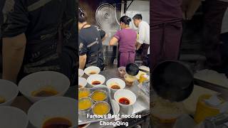 Famous beef noodles Chongqing [upl. by Durkin]