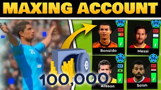 NEW ACCOUNT TO MAXED ACCOUNT IN MINUTES  100000 COINS SPENDING SPREE  Dream League Soccer 2021 [upl. by Gnep]