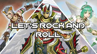 Lets Rock and Roll  War Rock Deck YuGiOh Duel Links [upl. by Ruprecht547]