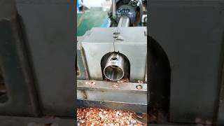 Tube Hole Punching For Header Pipe amp Manifold Collaring [upl. by Nilok]