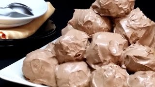 Profiteroles al Cioccolato  Profiterole Italian Dessert  How to Make Profiteroles [upl. by Acirrej]