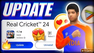 It Is Possible 🙆 Real Cricket 24 Mega Update  All Jerseys amp Logo Free  Free Creator Mode😍 [upl. by Dempstor]