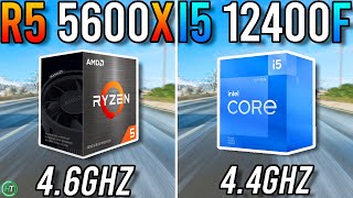 Ryzen 5 5600X vs i5 12400F  Any Difference [upl. by Silevi]