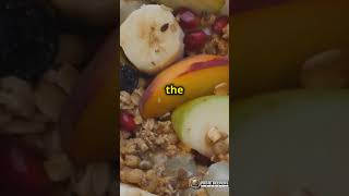 Overnight Oats Easy amp Healthy Breakfast shorts healthybreakfast quickmeals easyrecipes [upl. by Sylado]