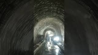 Working Inside a Railway Tunnel in Chardham Railway Project  shorts [upl. by Mas]