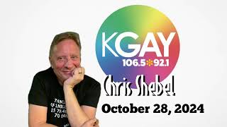 Chris Shebel on KGAY in Palm Springs [upl. by Ahsiloc]