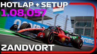 F1 23 ZANDVOORT Hotlap  Setup 108057 [upl. by Salohcim]