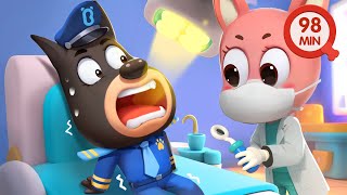 Going to the Dentist  Good Habits for Kids  Kids Cartoons  Sheriff Labrador [upl. by Frech]