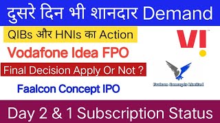 Vodafone Idea FPO  Vodafone Idea FPO GMP amp Day 2 Subscription Status  Apply Or Not [upl. by Ayanaj728]