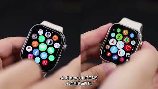 watch 10 series smart watch Hello Plum [upl. by Mcquillin19]