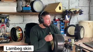 Bodhrán Skin Comparison [upl. by Nednyl828]