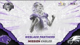 Football Playoffs 2023 Mission Eagles vs Weslaco Panthers [upl. by Zul958]