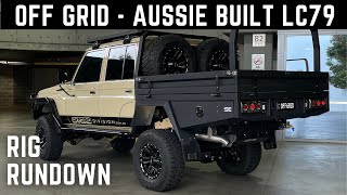 Off Grid A 2020 Sandy Taupe 79 Series Toyota LandCruiser full vehicle build by Shannons Engineering [upl. by Jb]