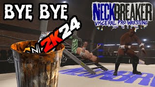 This NEW Wrestling Game COULD Beat WWE 2K Neckbreaker Visceral Pro Wrestling [upl. by Niwre]