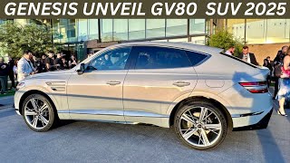 Genesis Unveils 2025 GV80 SUVInteriorExteriorFirst LookFeaturesPriceAbd Cars Review 2024 [upl. by Dawes]