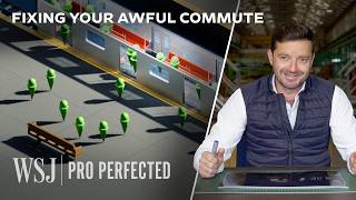 Train Architect Designs the Perfect Commuter Train  WSJ Pro Perfected [upl. by Htennek]